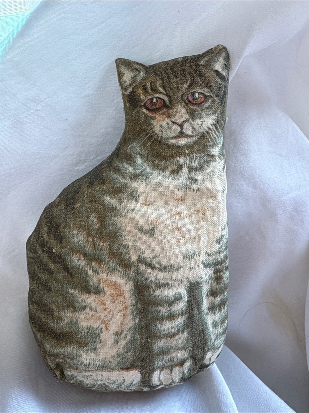 Tiny Tabby Cat Plush Pillow